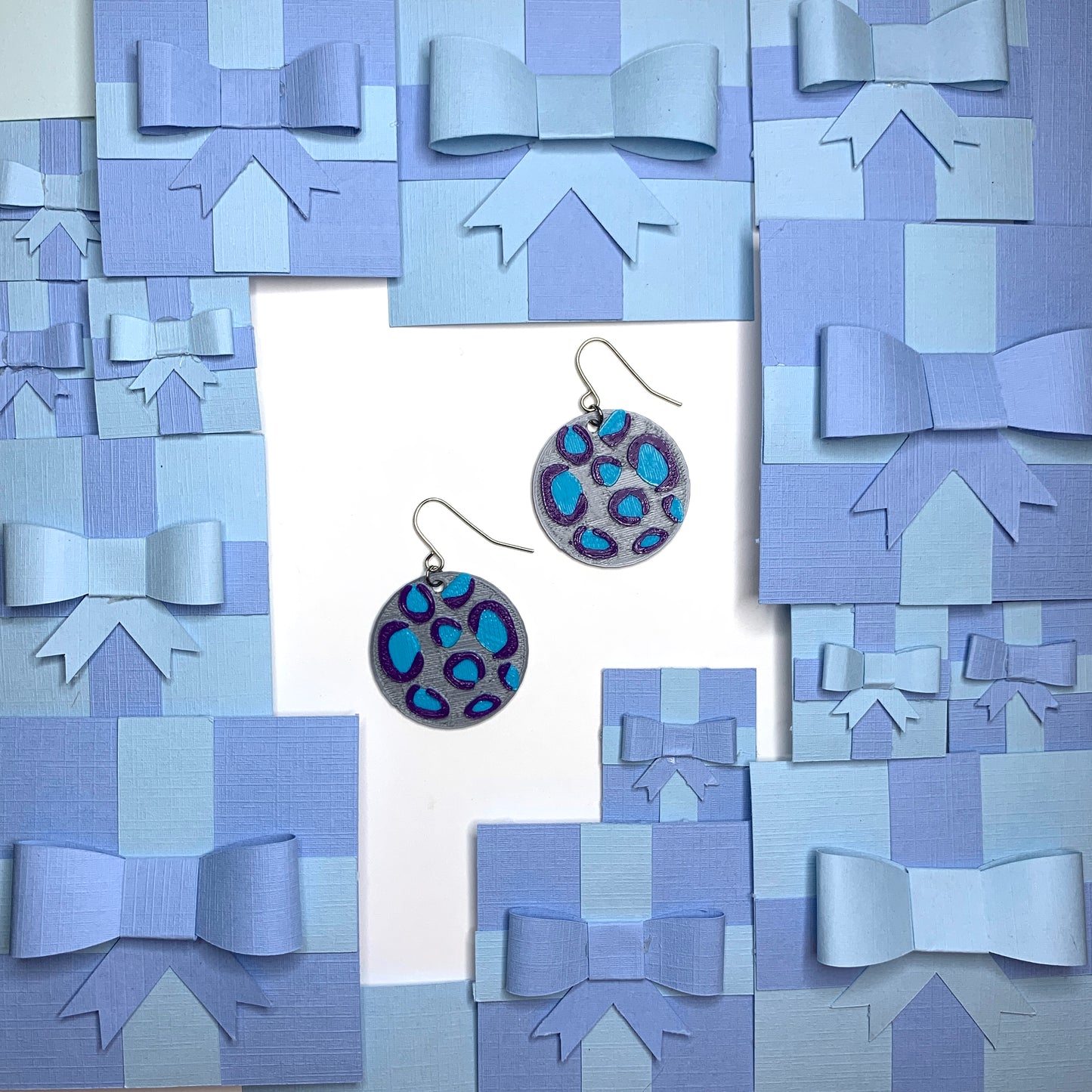 Spot On 3D Printed Earrings