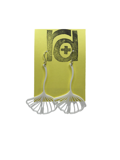Ginkgoing My Way 3D Printed Earrings
