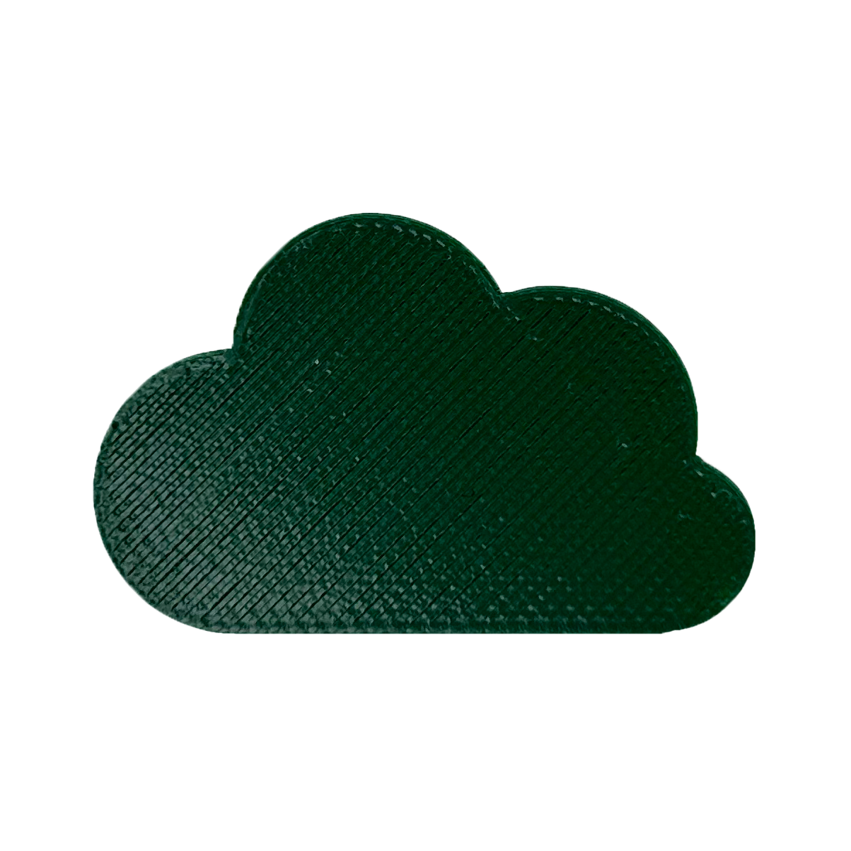 This is a sample of our green eco friendly 3D printer filament. A classic kelly green will never be out of style. This green is the color of freshly mown grass or tropical landscapes.