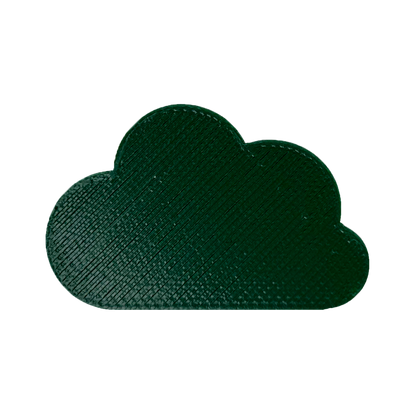 This is a sample of our green eco friendly 3D printer filament. A classic kelly green will never be out of style. This green is the color of freshly mown grass or tropical landscapes.