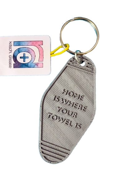 Cheeky 3D Printed Vintage Style Keychains