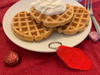 Cheeky 3D Printed Vintage Style Keychains