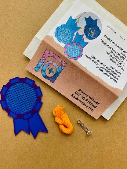 Award Winner DIY 3D Printed Embroidery Kit