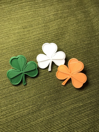 My Life Is Clover 3D Printed Pin