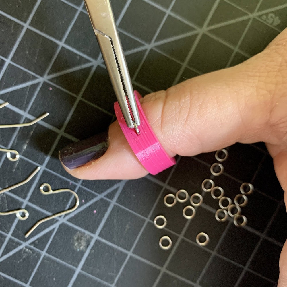 Jump Through Hoops 3D Printed Ring for Jewelry Making