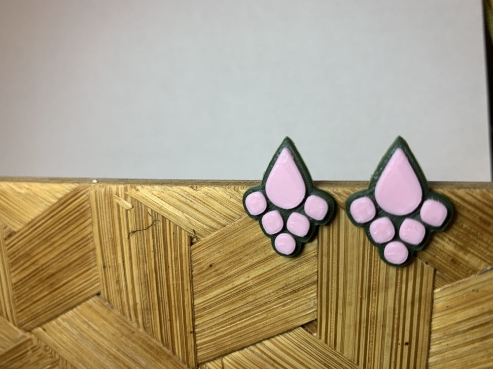 Jewel Intentions 3D Printed Earrings