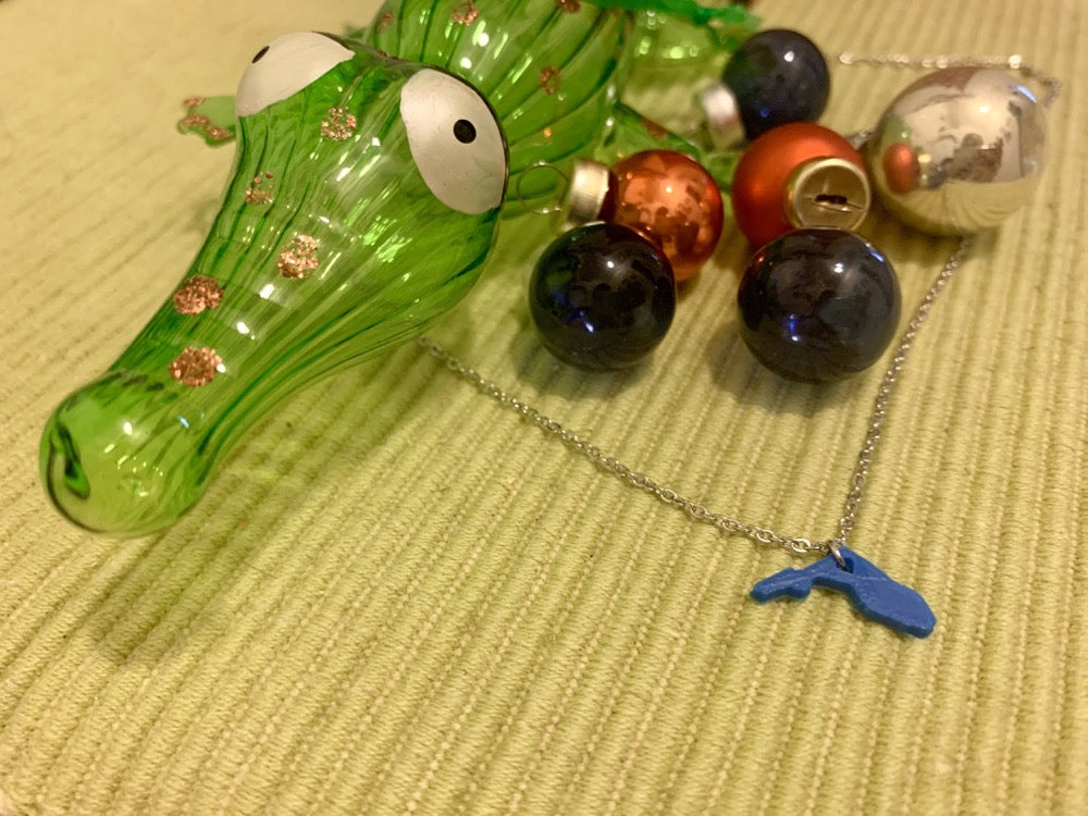 Twelve Saturdays 3D Printed Necklace