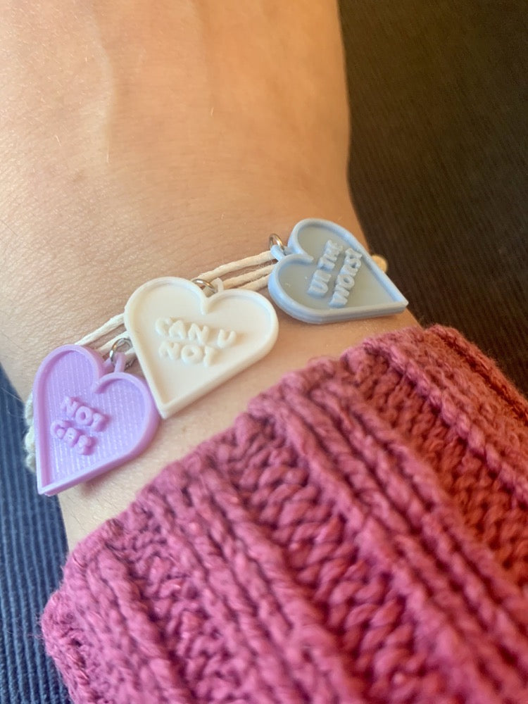 Love, Snark 3D Printed Bracelet