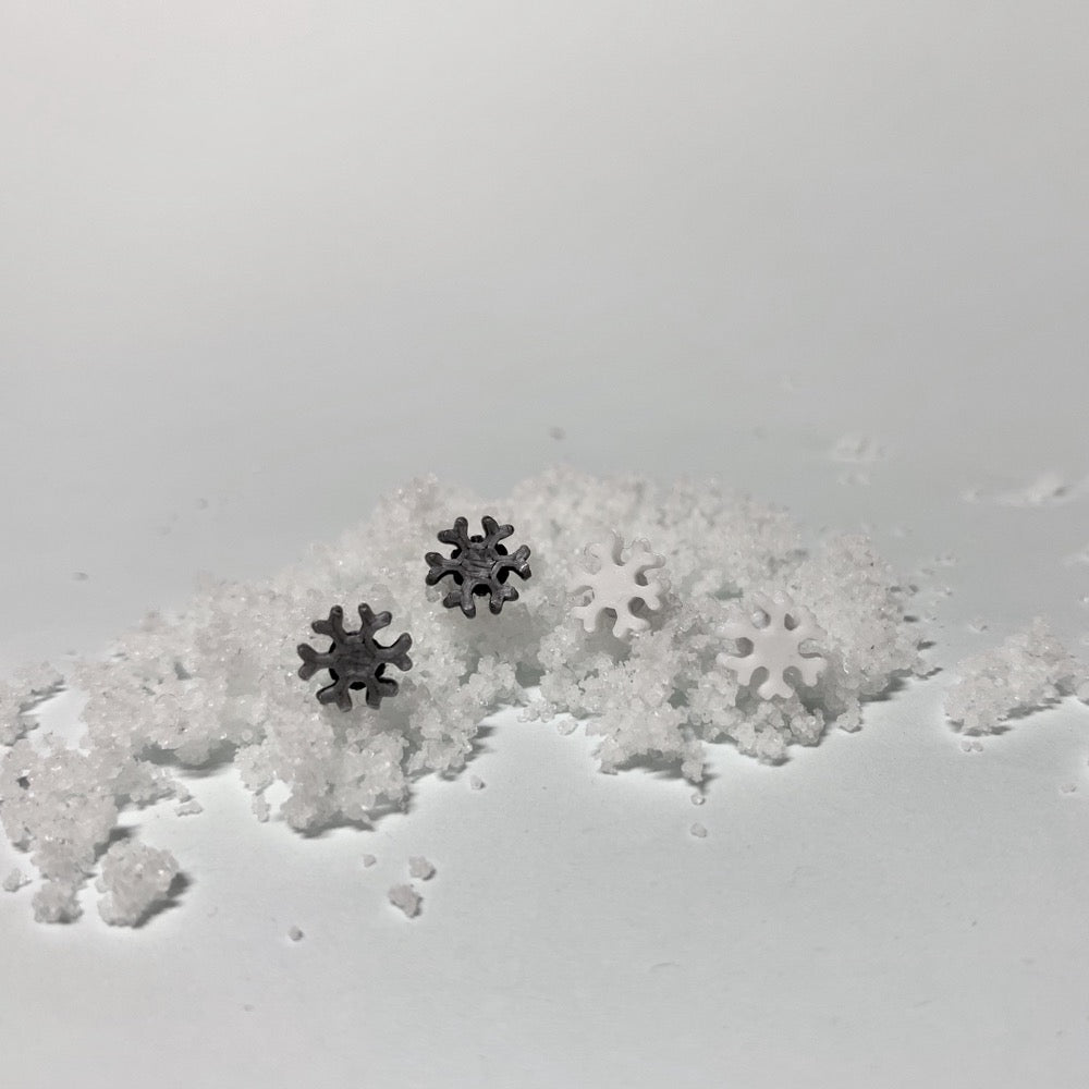 Say It Ain't Snow 3D Printed Earrings