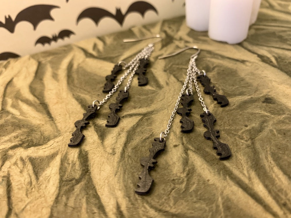 Fang You Very Much 3D Printed Earrings