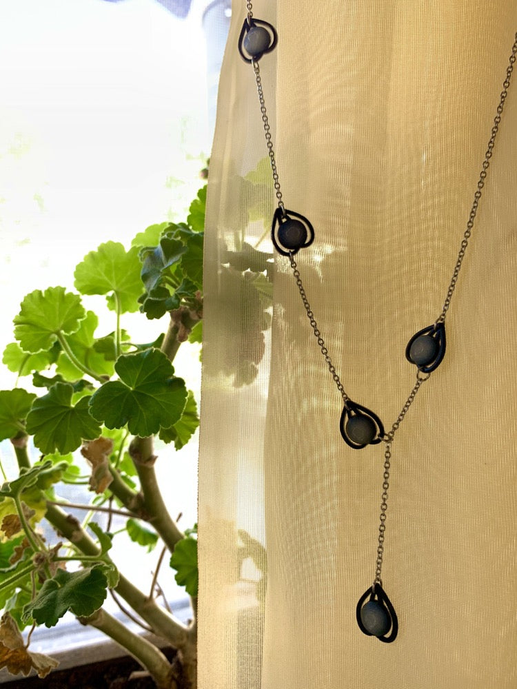 Glowing, Glowing, Gone 3D Printed Necklace