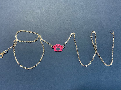 Knock Knock 3D Printed Necklace