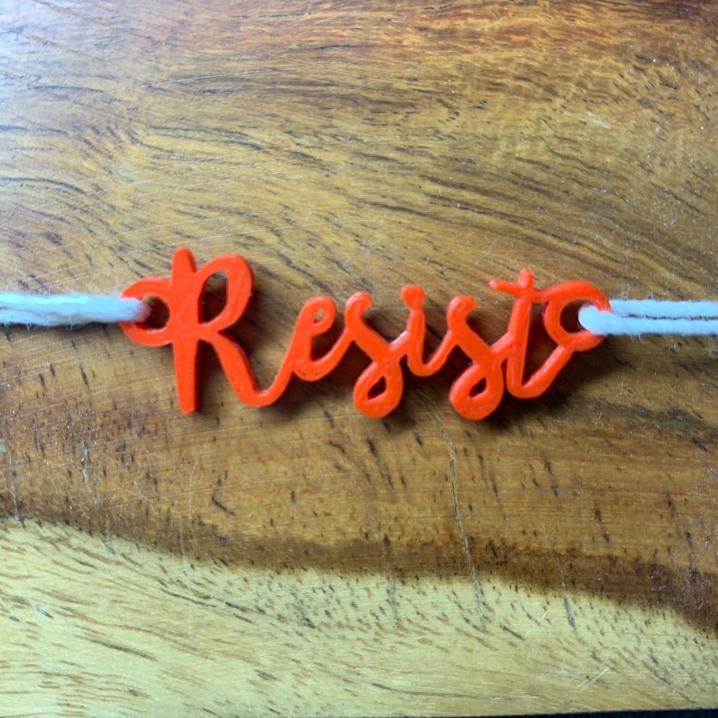 Resist 3D Printed Bracelet