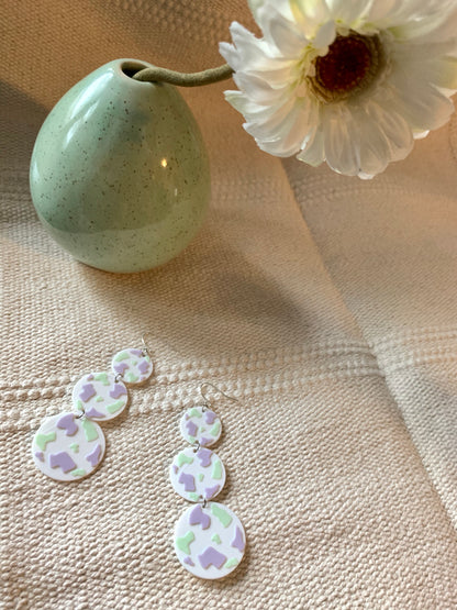 Reign of Terrazzo 3D Printed Earrings