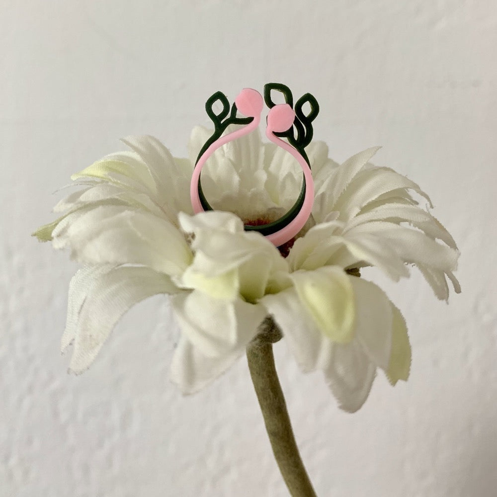 Read My Tulips, No More Winter 3D Printed Rings