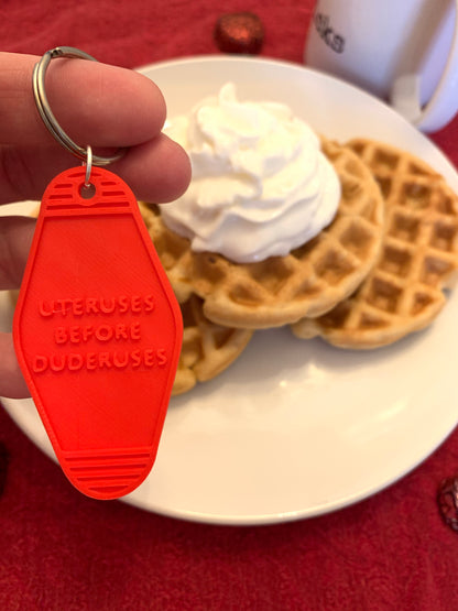 Cheeky 3D Printed Vintage Style Keychains