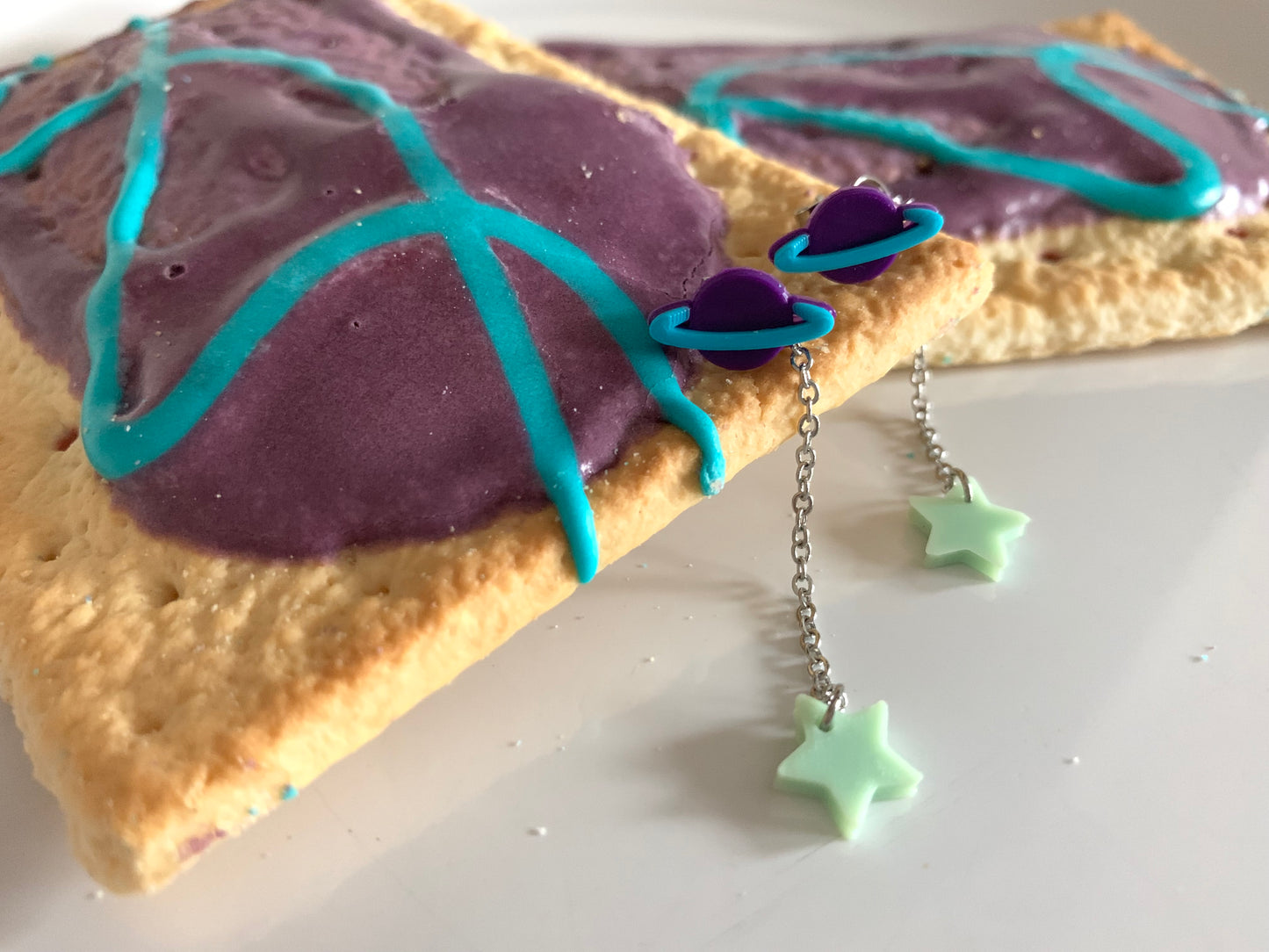 Return of Saturn 3D Printed Earrings
