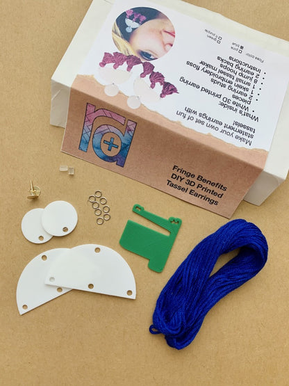 Fringe Benefits 3D Printed Earring and Tassel Maker Kit