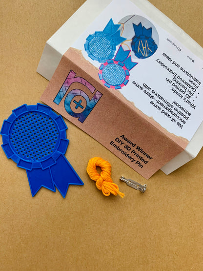 Award Winner DIY 3D Printed Embroidery Kit