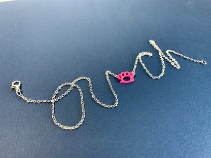 Knock Knock 3D Printed Necklace