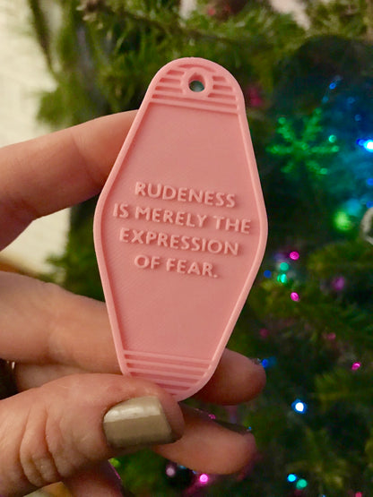 Cheeky 3D Printed Vintage Style Keychains