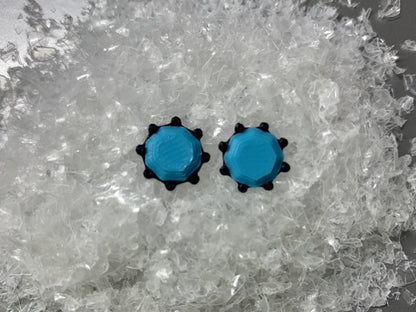 Life Gets Rocky 3D Printed Earrings