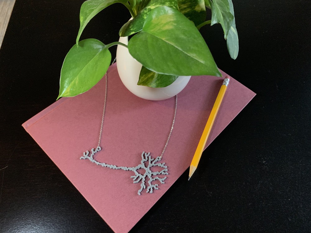 Don't Cell Yourself Short 3D Printed Necklace