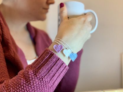 Love, Snark 3D Printed Bracelet