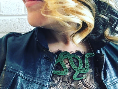 Hugs and Hisses 3D Printed Necklace