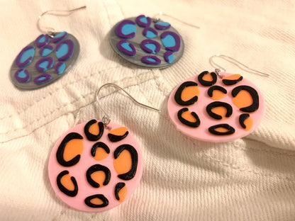 Spot On 3D Printed Earrings