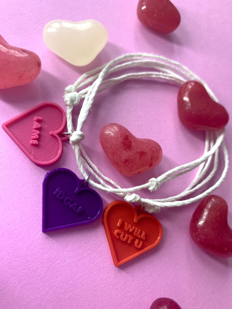 Love, Snark 3D Printed Bracelet