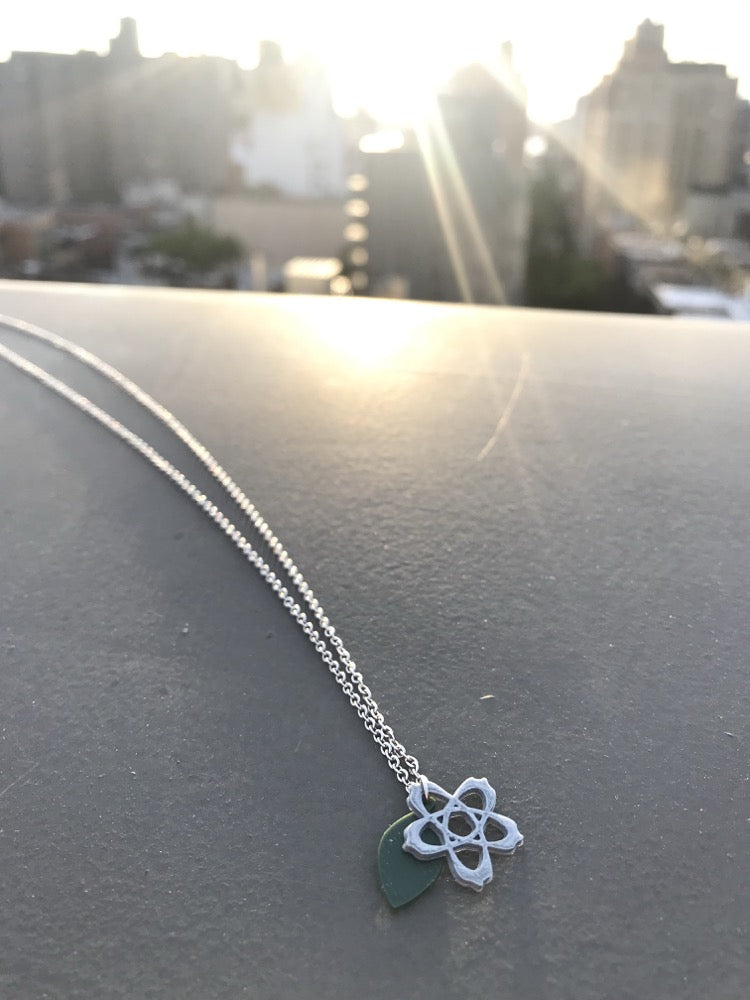Knot Again! Leaf Me Alone! 3D Printed Necklace