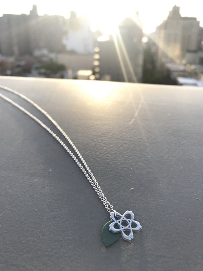 Knot Again! Leaf Me Alone! 3D Printed Necklace