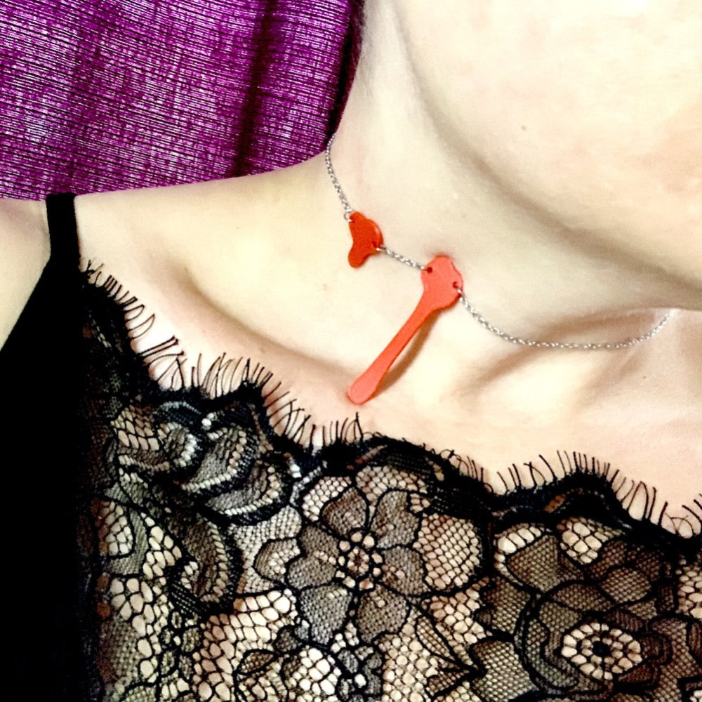Modern Art-ery 3D Printed Necklace
