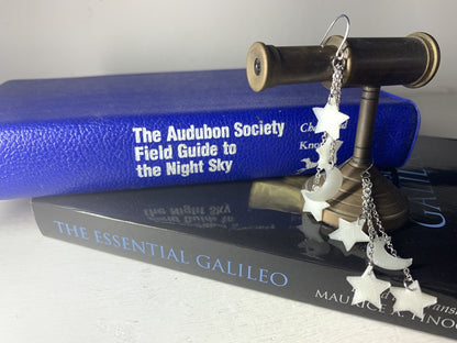 Let Me Glow Among The Stars 3D Printed Earrings