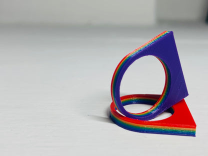 Right As Rainbow 3D Printed Ring