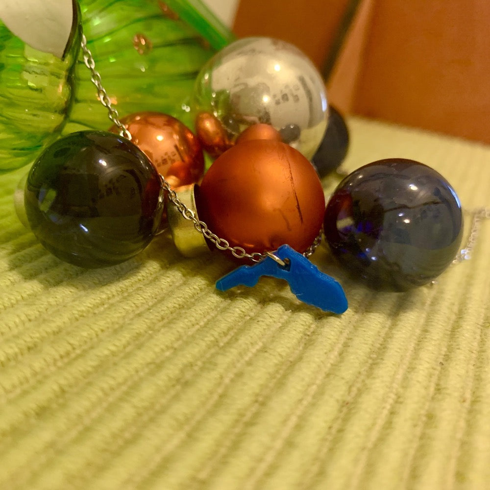 Twelve Saturdays 3D Printed Necklace