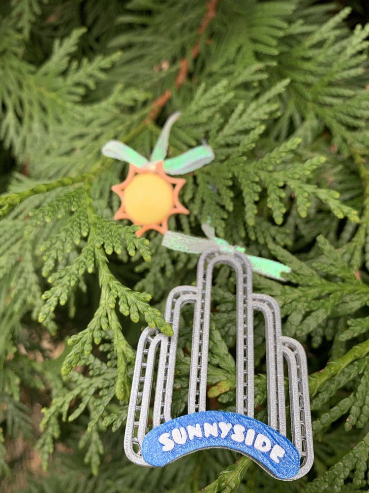 Happy Sol-idays from Sunnyside! 2019 3D Printed Ornament