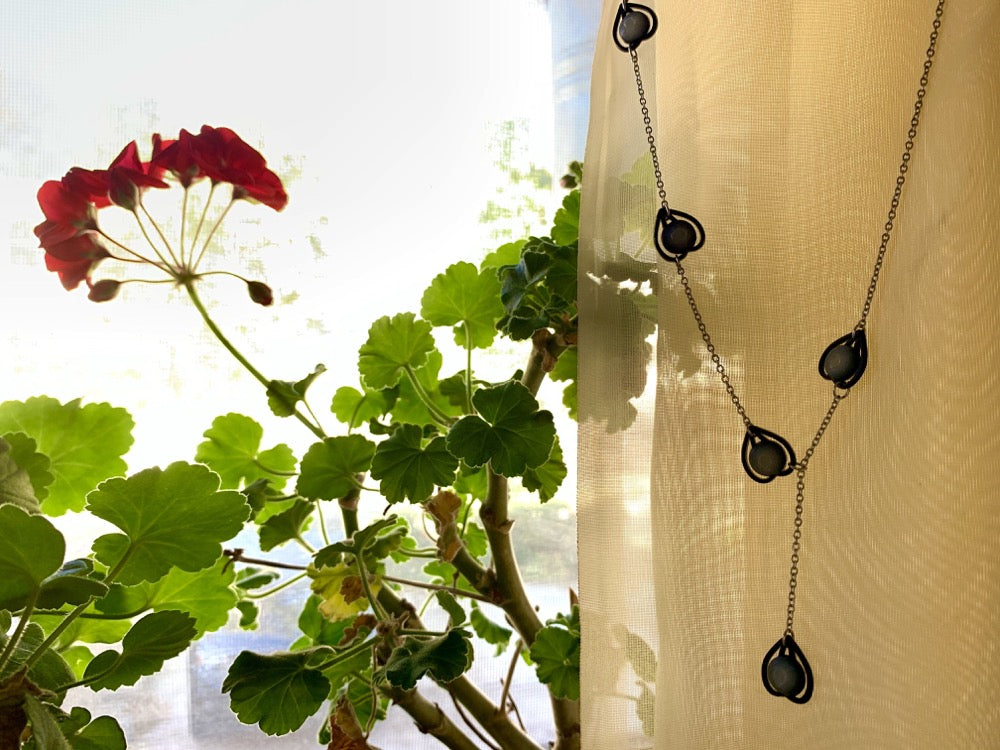 Glowing, Glowing, Gone 3D Printed Necklace