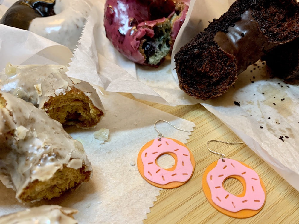 Donut You Want Them? 3D Printed Earrings