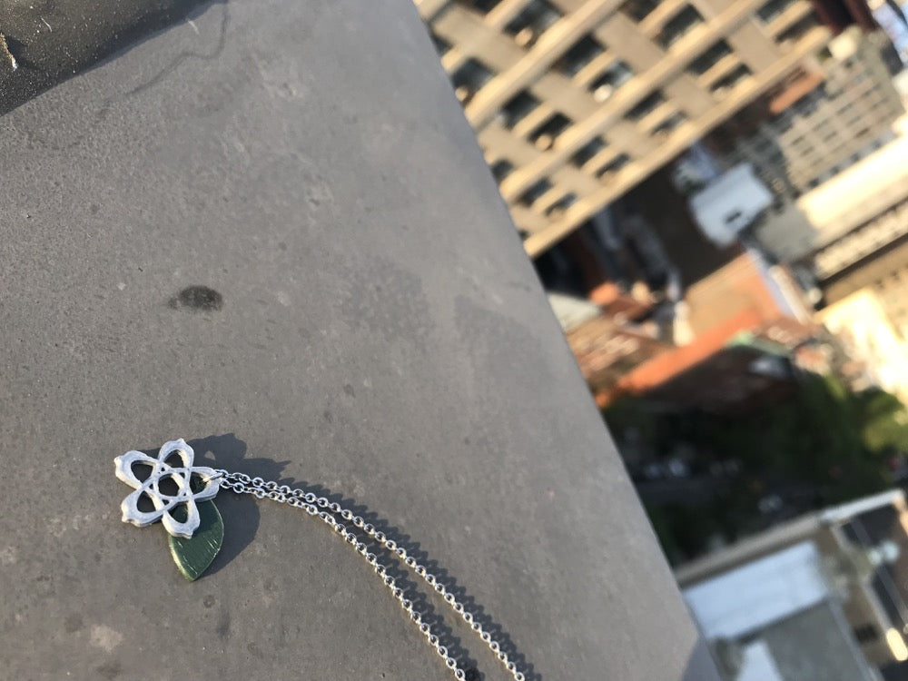 Knot Again! Leaf Me Alone! 3D Printed Necklace