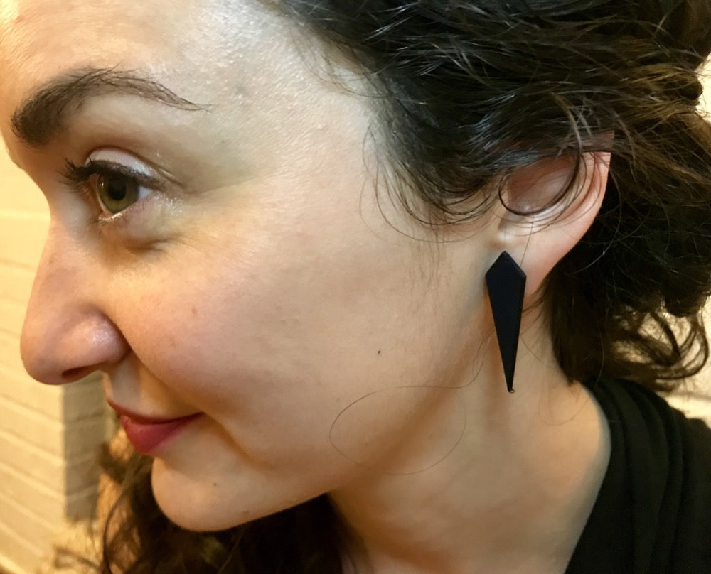 Spike the Punch 3D Printed Earrings