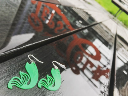 Making Waves 3D Printed Earrings