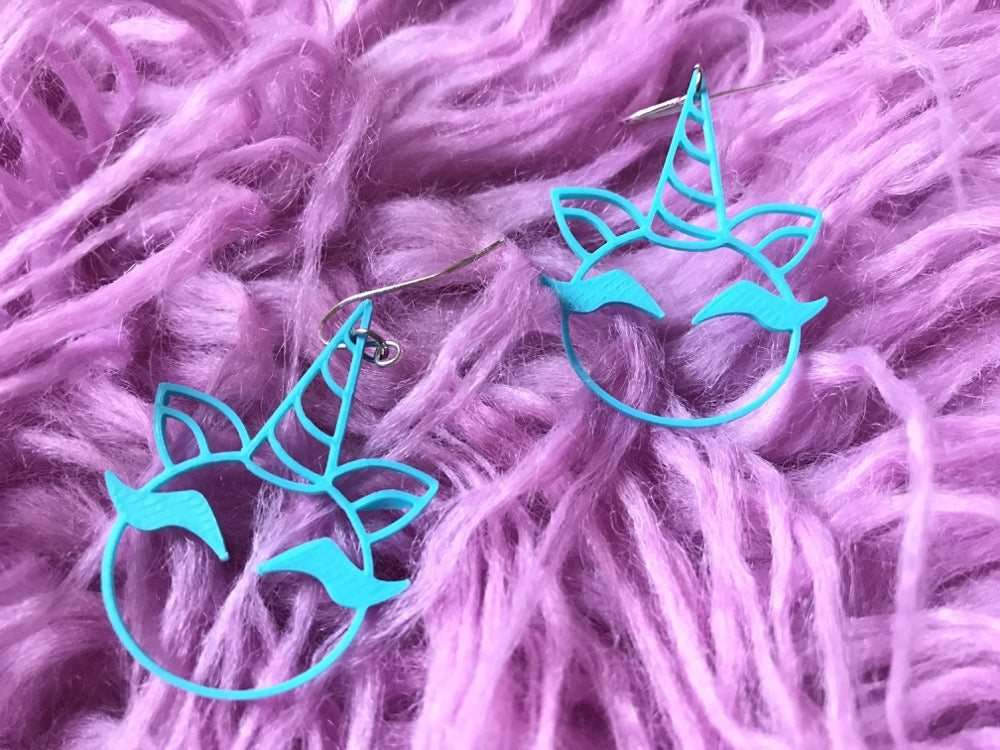 Make It Magical 3D Printed Earrings