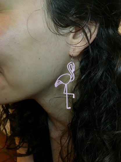 Flocking Fabulous 3D Printed Earrings