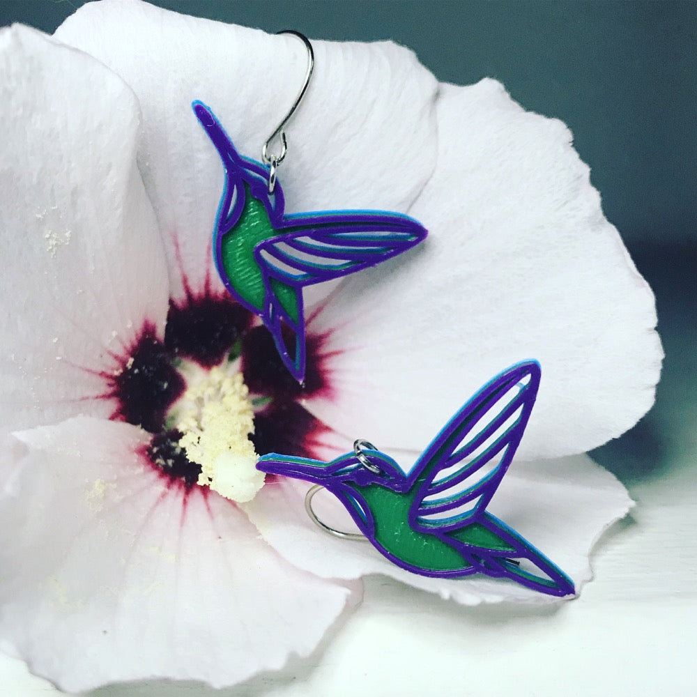 Name That Tune 3D Printed Earrings