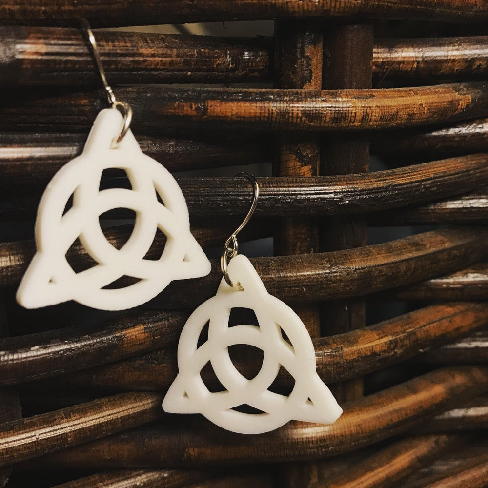 Knot a Problem 3D Printed Earrings