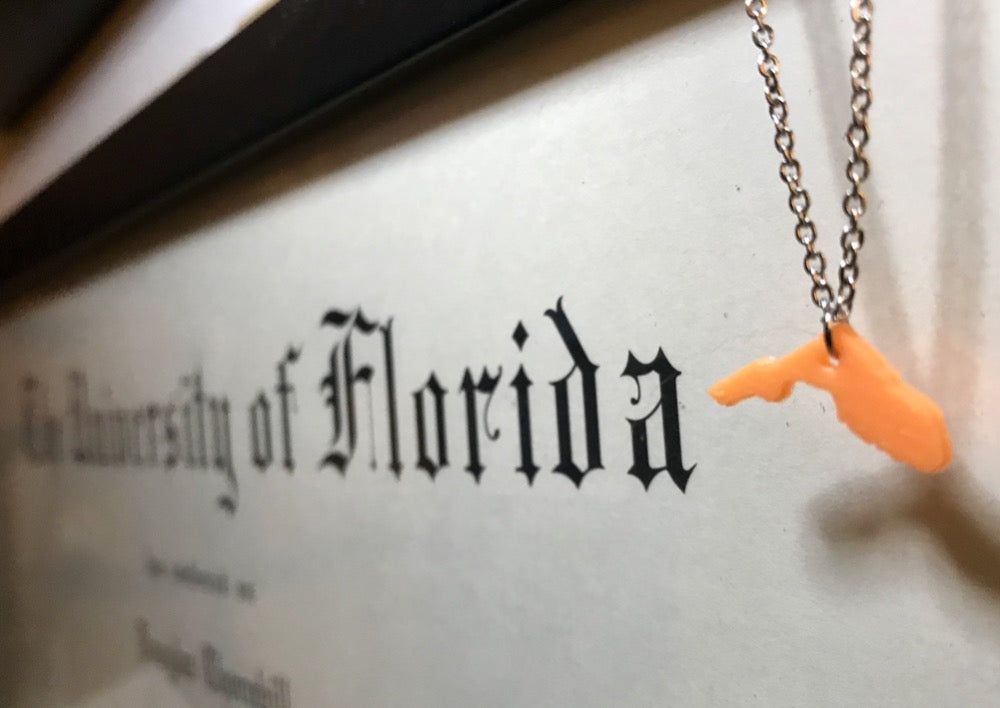 Twelve Saturdays 3D Printed Necklace