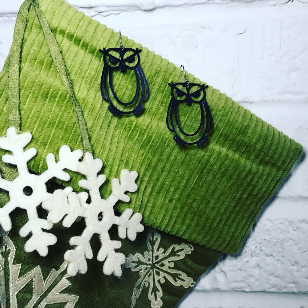 Whooo's the Best? 3D Printed Earrings