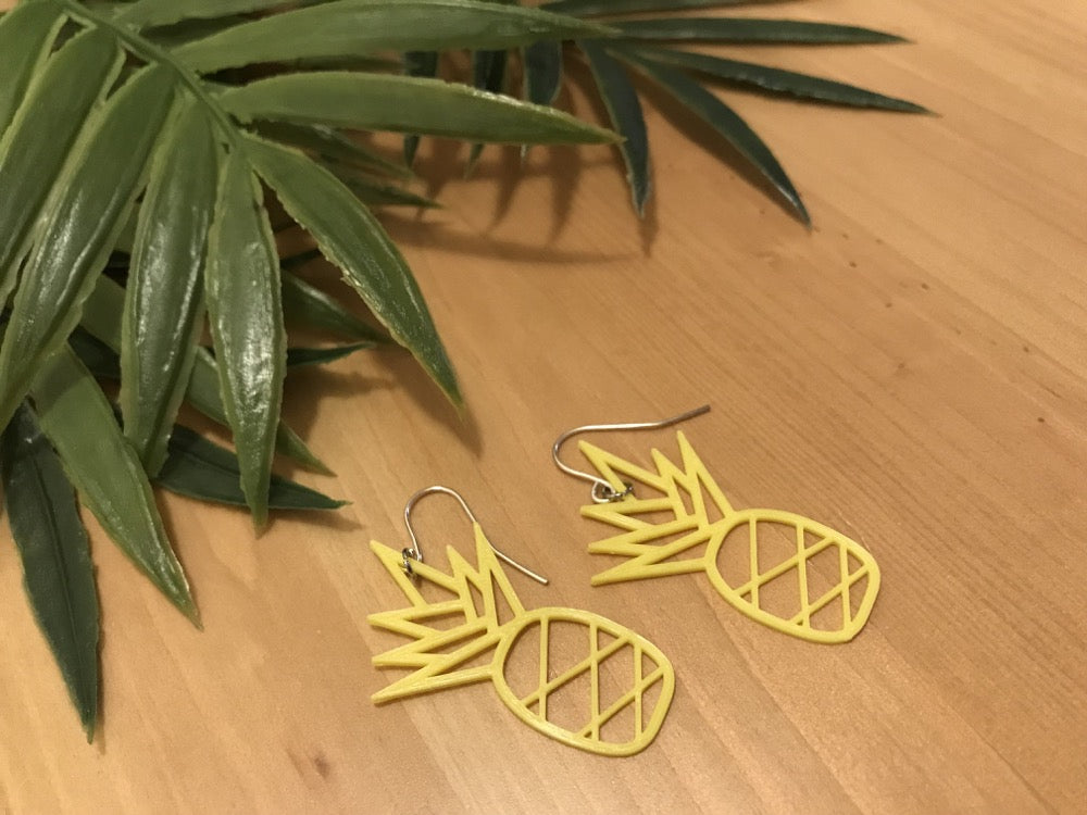 Sweet on the Inside 3D Printed Earrings